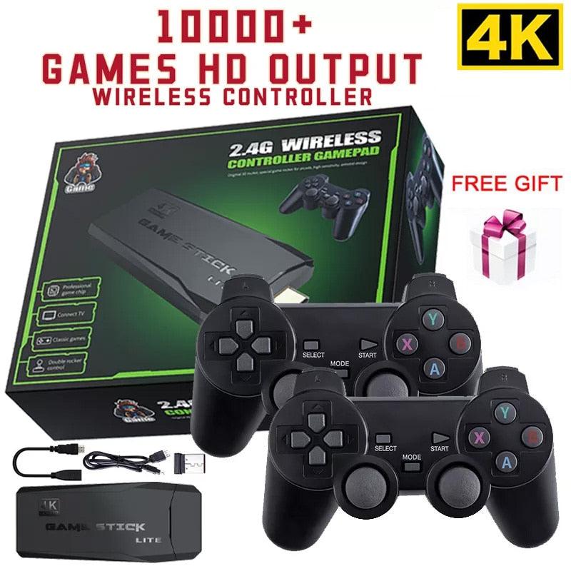 Vídeo Game Stick Retrô Controle Sem Fio HDMI 3500 Jogos