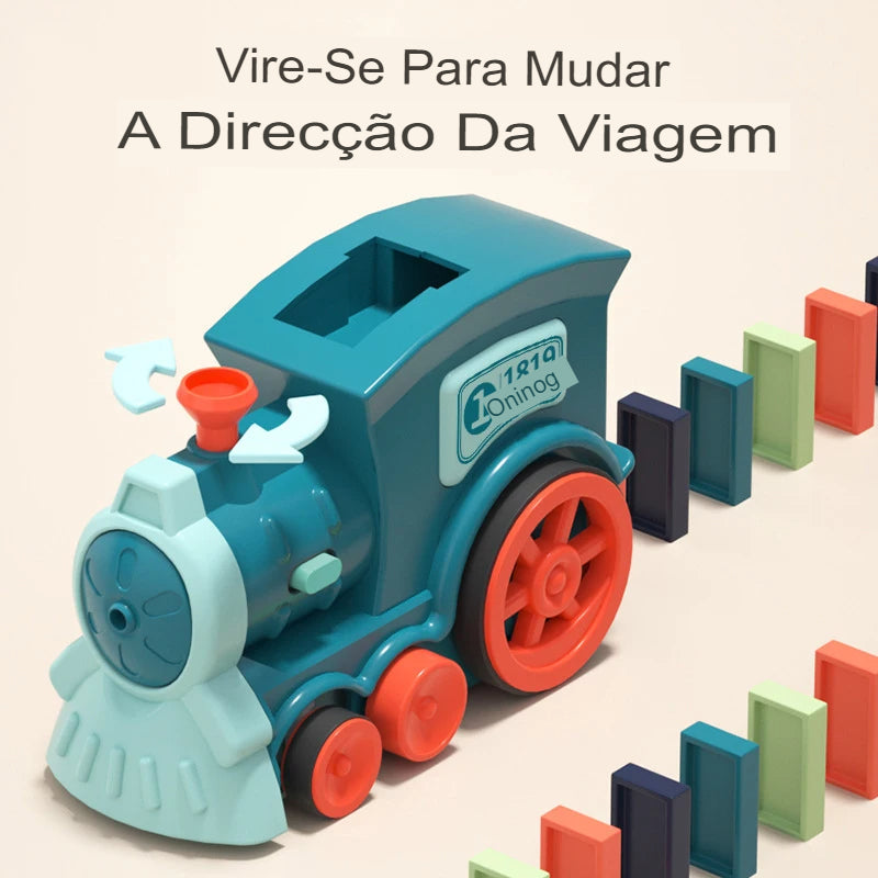 Trem Dominó Divertido e Interativo