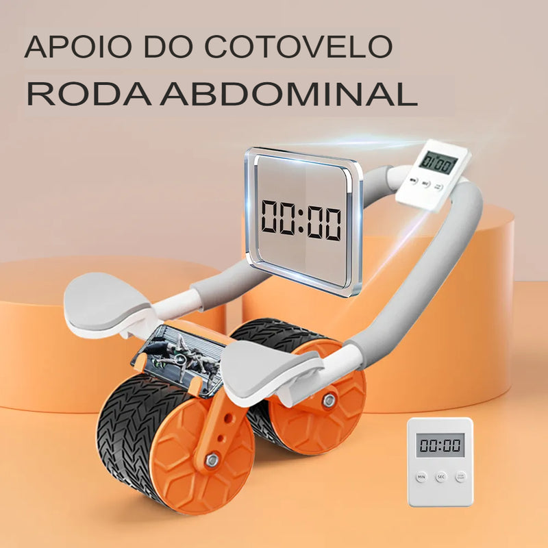 Roda de Exercício Abdominal com Suporte de Cotovelo