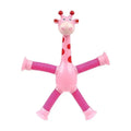 Girafas Divertidas Gira&Estica Rosa