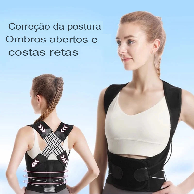 Corretor Postural Ajustável Confort unisex