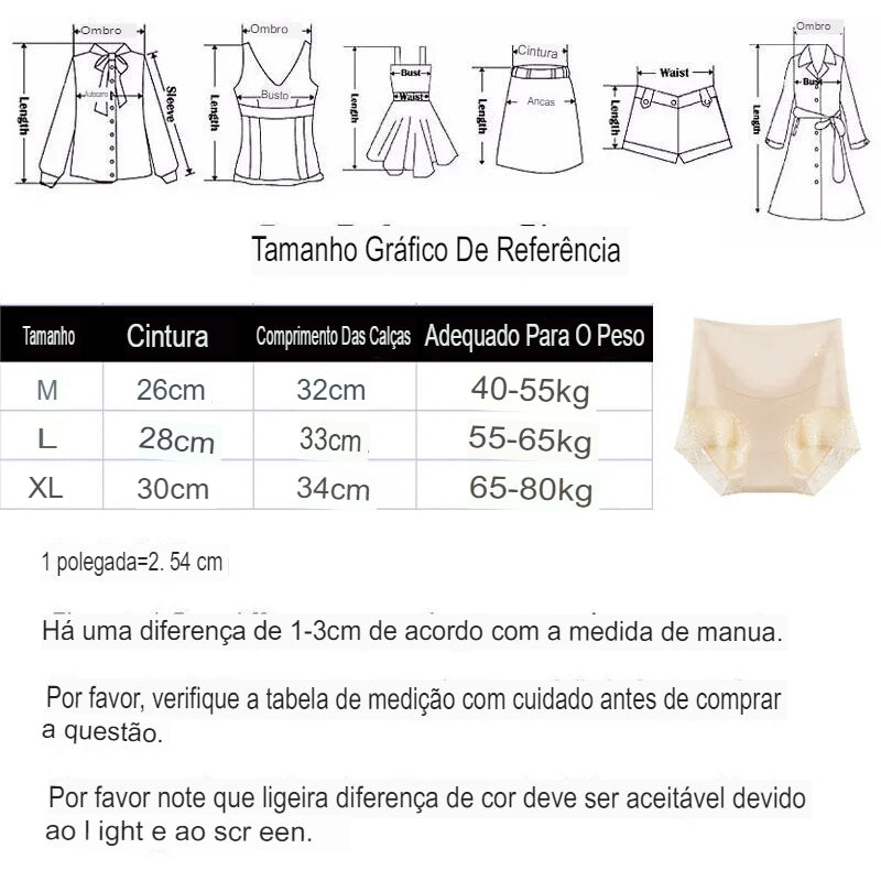 Calcinha com Efeito Modelador de Cintura