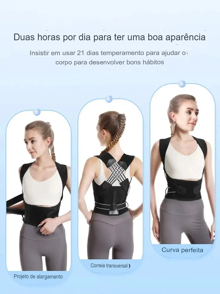 Corretor Postural Ajustável Confort Max