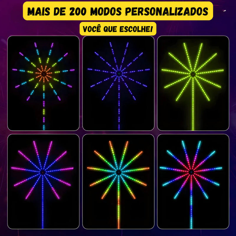 FITA LED Fogos de Artifícios