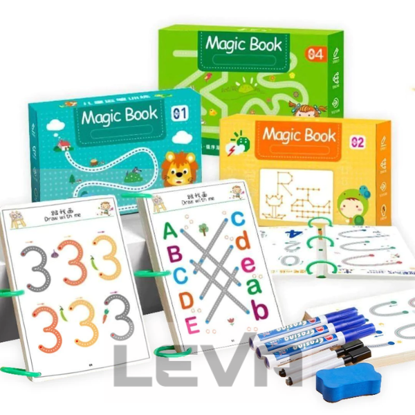 Magic Book - Livro de Desenvolvimento Infantil (50% OFF)