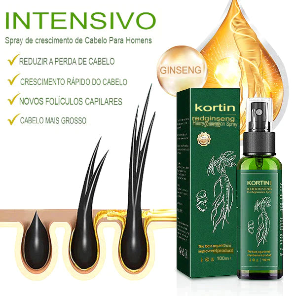 Spray de Crescimento Capilar Kortin Hair