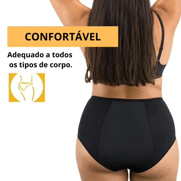 calcinha absorvente confortável