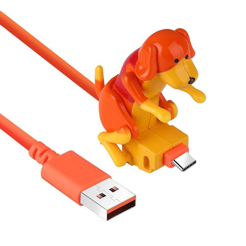 Cabo USB para iPhone e Android - Cão Assanhado