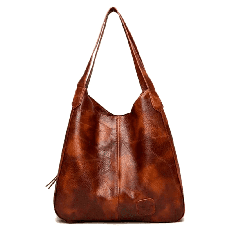 Bolsa De Couro Feminina - Mônaco marron