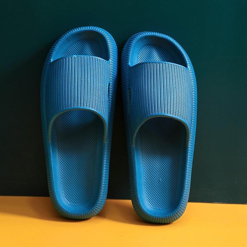 Chinelo Ortopédico Nuvem Azul 