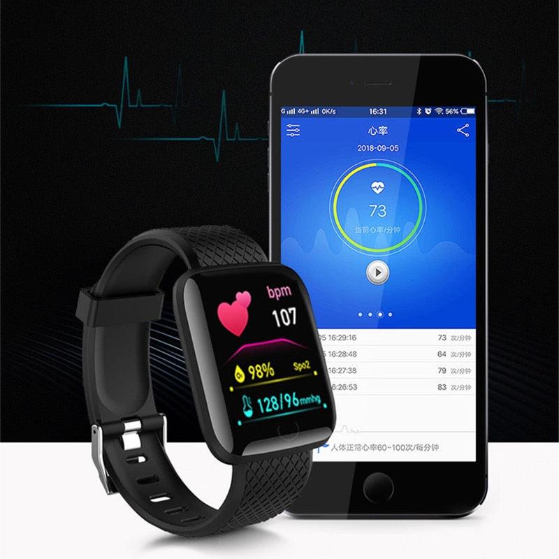 Smartwatch D13  preto