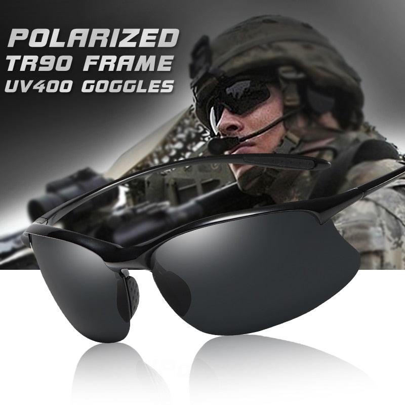 MaxVision™ - Óculos de Sol Militar Polarizado preto