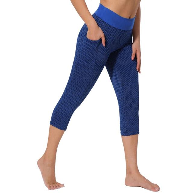 Legging do TIK TOK azul